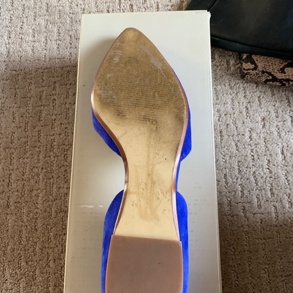 Banana republic Alani flats. Blue suede 8.5 - Picture 4 of 7